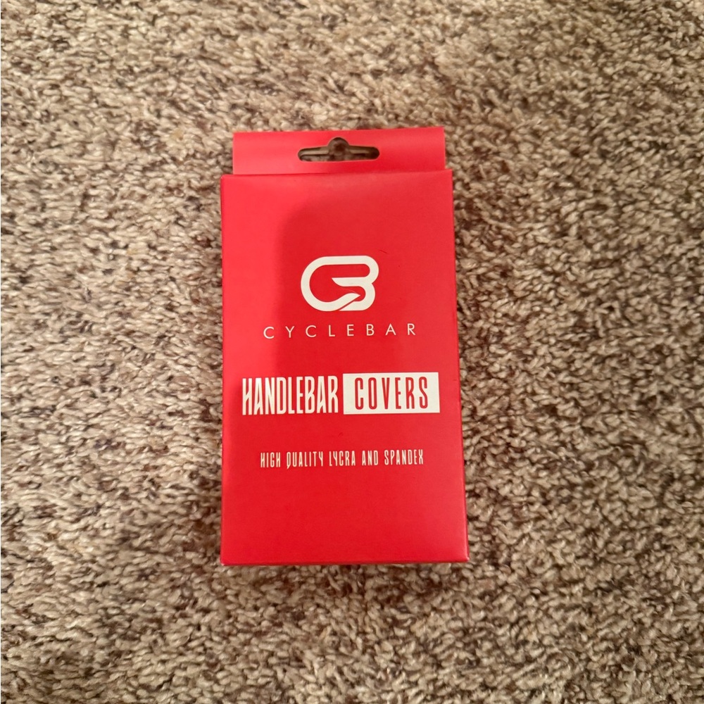 CycleBar Red Handlebar Covers